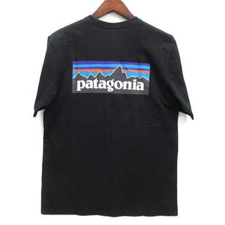 パタゴニア(patagonia)のパタゴニア P-6 ロゴ Tシャツ 半袖 ブラック 黒 S 39174 SP19(その他)