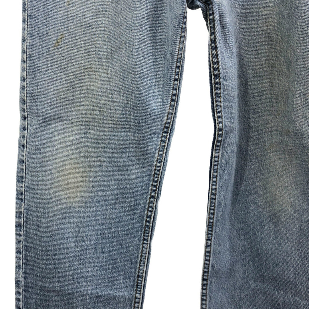 Levi's(リーバイス)の90年代 USA製 Levi's リーバイス 505 デニムパンツ ホワイト (メンズ W36 L30) 中古 古着 Q7303 メンズのパンツ(デニム/ジーンズ)の商品写真