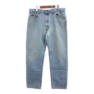 リーバイス(Levi's)の90年代 USA製 Levi's リーバイス 505 デニムパンツ ホワイト (メンズ W36 L30) 中古 古着 Q7303(デニム/ジーンズ)