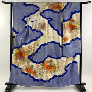 振袖 身丈160cm 裄丈64cm 正絹 優品 【中古】(着物)