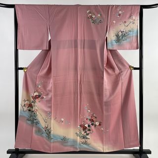 訪問着 身丈155.5cm 裄丈64.5cm 正絹 美品 名品 【中古】(着物)