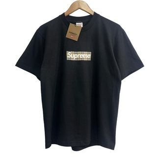 シュプリーム(Supreme)のSupreme × Burberry Box Logo Tee "ブラック"(Tシャツ/カットソー(半袖/袖なし))