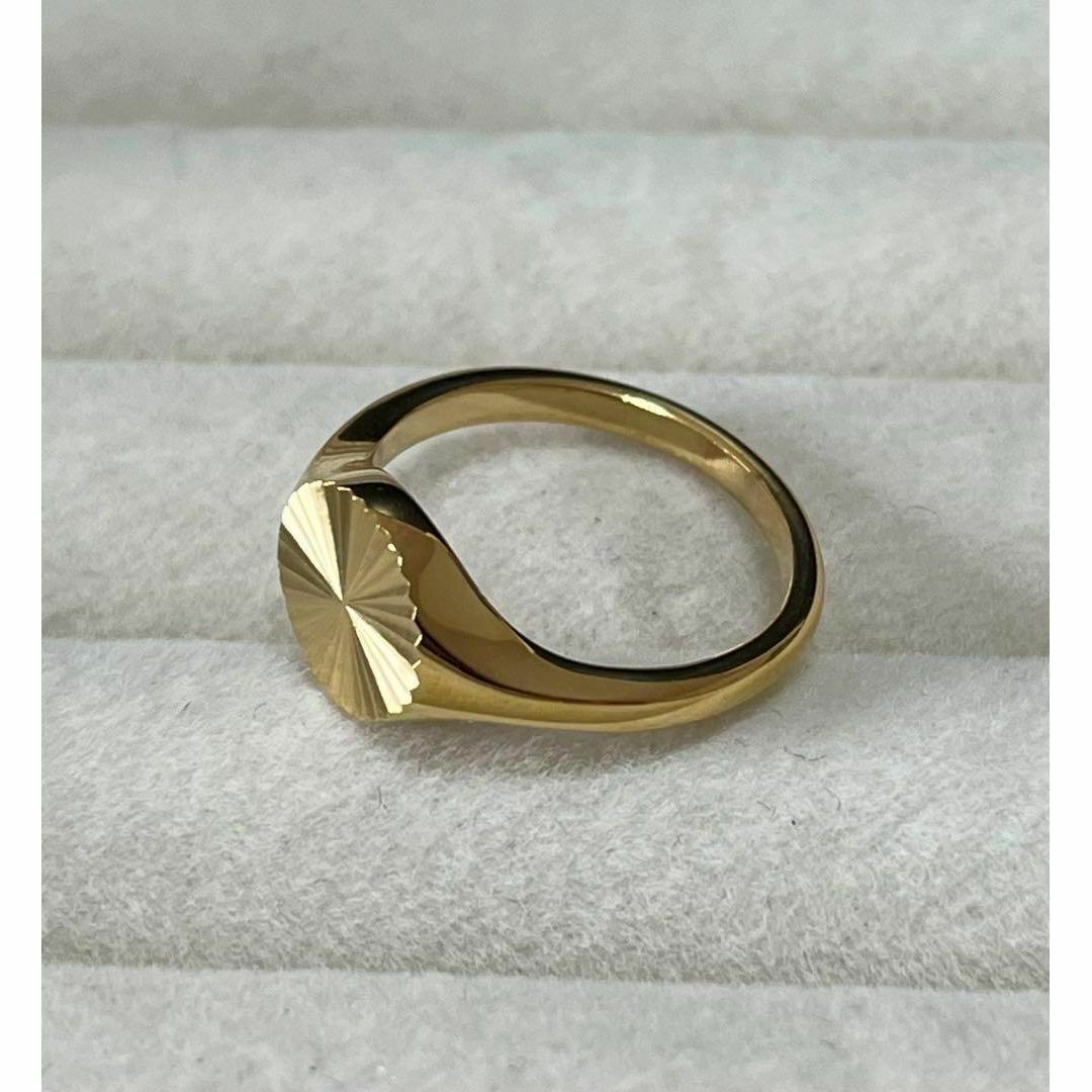 028b10リング　指輪　ゴールド　シルバー　アクセサリー　石　プチプラ レディースのアクセサリー(リング(指輪))の商品写真