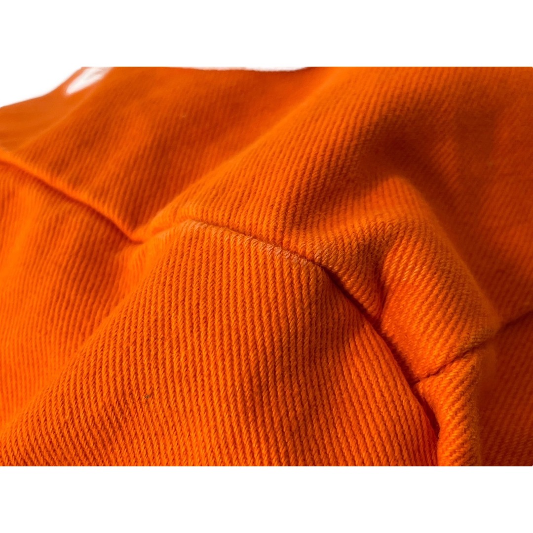 Sp5der スパイダー Beluga ベルーガ トートバッグ オレンジ 発泡プリント コットン 星モチーフ 美品 中古 63588 レディースのバッグ(トートバッグ)の商品写真