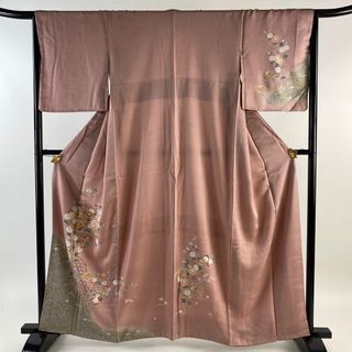 訪問着 身丈161cm 裄丈65cm 正絹 美品 優品 【中古】(着物)