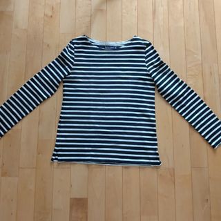 プチバトー(PETIT BATEAU)のプチバトー　ボーダーカットソー(カットソー(長袖/七分))