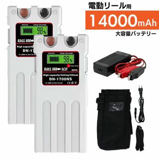 ダイワ(DAIWA)の2個 ダイワ シマノ 電動 リール バッテリー 14.8V 14000mAh(リール)