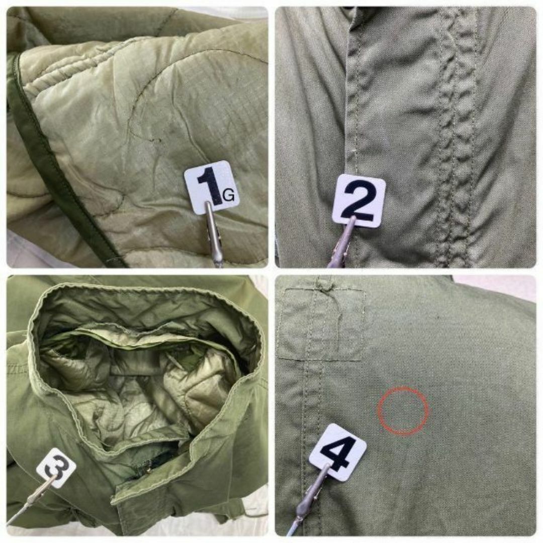 【美品】M M65 70s 米軍実物 フィッシュテール スプリングモッズコート メンズのジャケット/アウター(モッズコート)の商品写真