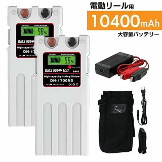 ダイワ(DAIWA)の2個 ダイワ シマノ 電動 リール バッテリー 14.8V 10400mAh(リール)