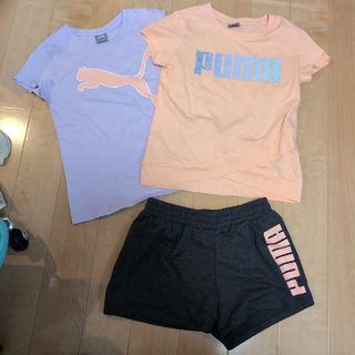 PUMA - PUMA　キッズ用　スポーツウエアー３点セット　128センチ