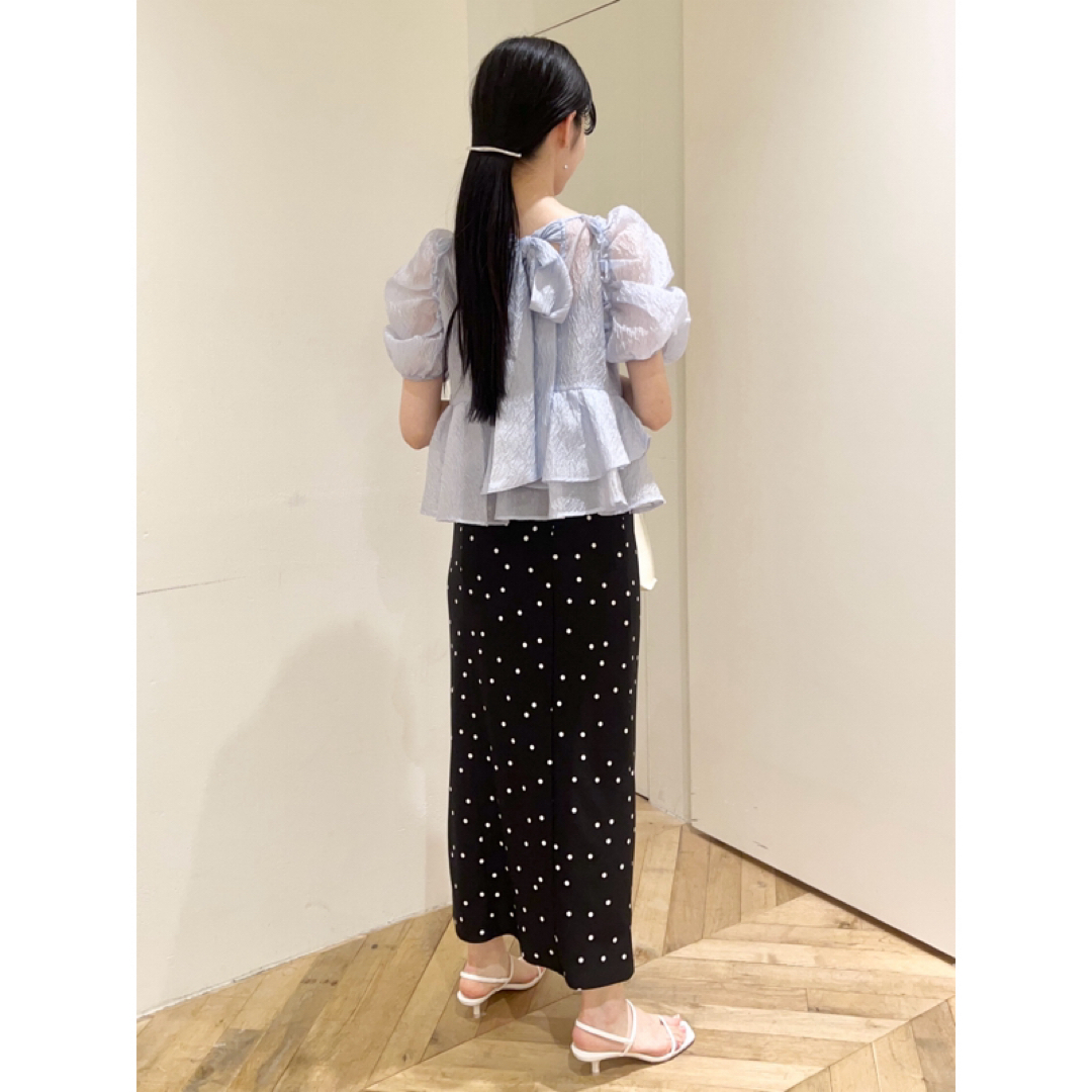 SNIDEL - snidel スナイデル ペプラムチュニックブラウス 24ssの SNIDEL - snidel スナイデル ペプラムチュニックブラウス 24ssの