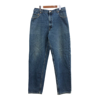 リーバイス(Levi's)の00年代 USA製 Levi's リーバイス 560 デニムパンツ ブルー (メンズ W36 L34) 中古 古着 Q7305(デニム/ジーンズ)