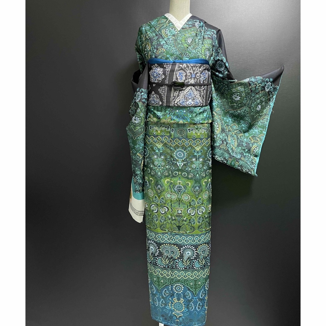 京の名匠 豪華絢爛総手刺繍訪問着【糸菊◇尾峨佐】 京の名匠 豪華絢爛総手刺繍訪問着【糸菊◇尾峨佐】