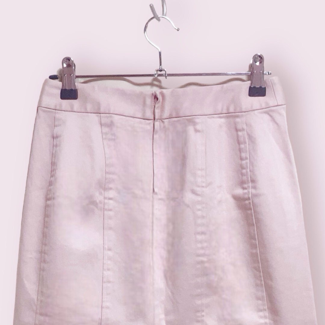 8枚はぎタイトスカート 36サイズ S ピンク 量産型　きれいめ　オフィス レディースのスカート(ひざ丈スカート)の商品写真