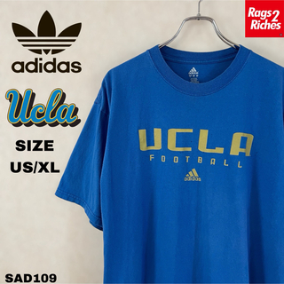 アディダス(adidas)のADIDAS UCLA FOOTBALL アディダス カリフォルニア大学Tシャツ(Tシャツ/カットソー(半袖/袖なし))