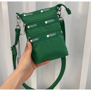 レスポートサック(LeSportsac)のレスポートサック　ショルダーバッグ　緑　グリーン(ショルダーバッグ)