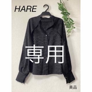 ハレ(HARE)の⭐︎美品⭐︎HARE トップス　ブラウス(シャツ/ブラウス(長袖/七分))