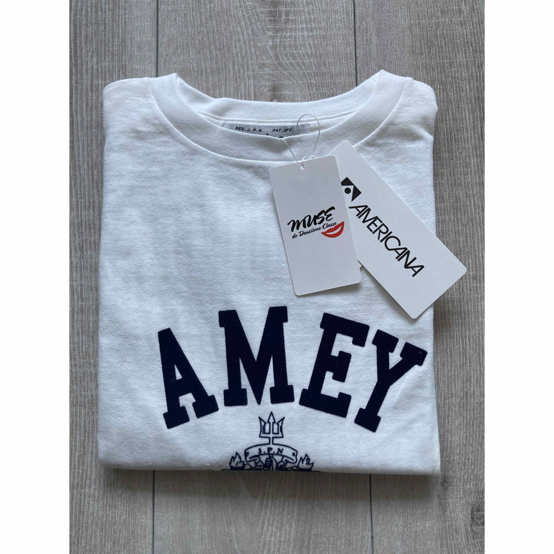 DEUXIEME CLASSE(ドゥーズィエムクラス)の★新品★AMERICANA アメリカーナ★AMEY Tシャツ メンズのトップス(Tシャツ/カットソー(半袖/袖なし))の商品写真