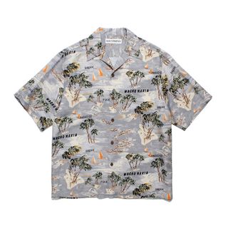 HAWAIIAN SHIRT アロハシャツ WACKOMARIA サイズ:L