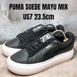 プーマ(PUMA)のPUMA MAYU プーマ  マユ 23.5cm ブラック 厚底スニーカー(スニーカー)