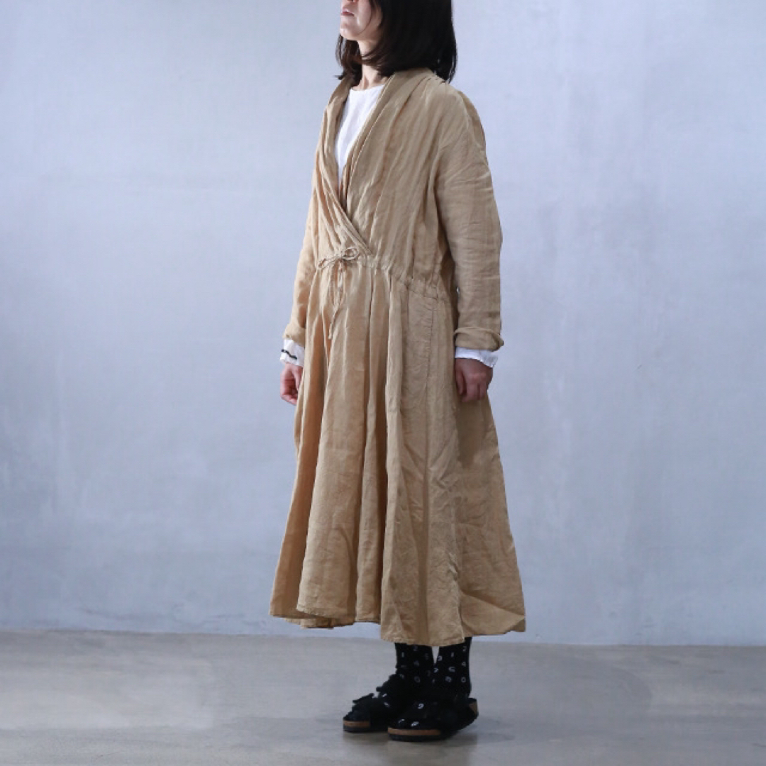 nest Robe - nest Robe 近江晒し ロングワンピースの通販 by nest Robe - nest Robe 近江晒し ロングワンピースの通販 by