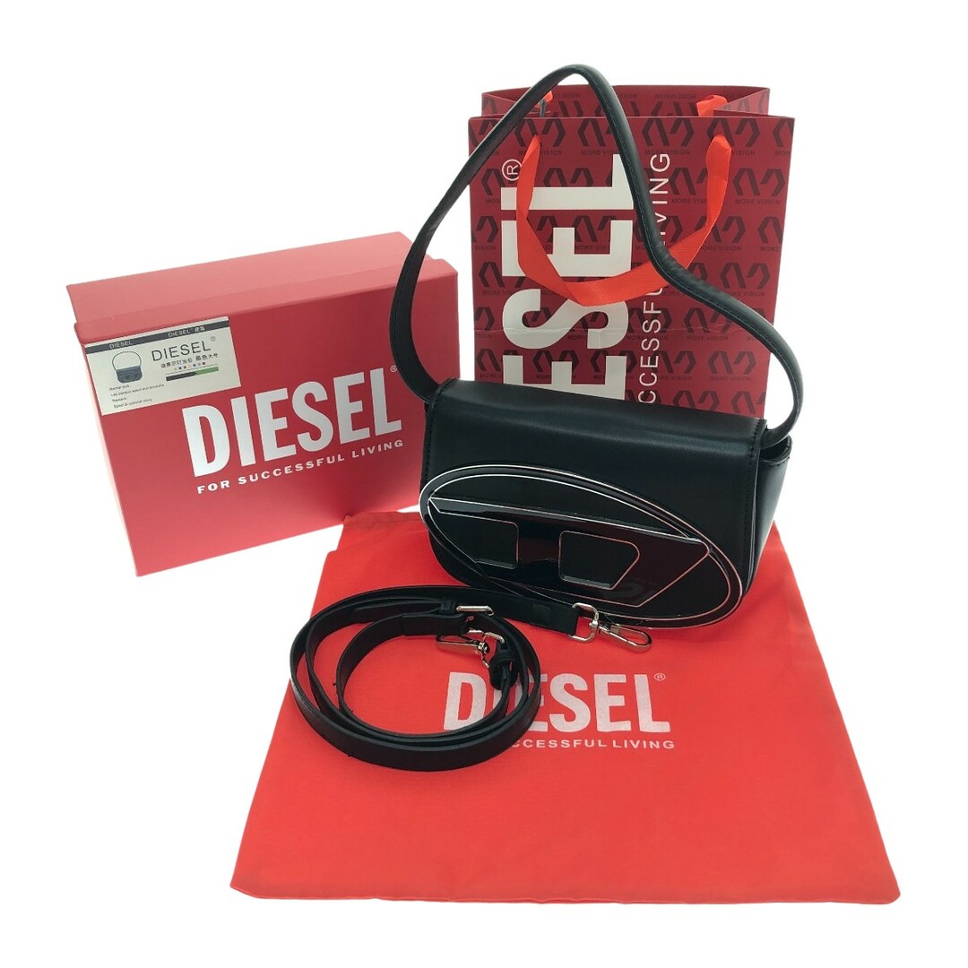 DIESEL - □□DIESEL ディーゼル レザー クロスボディバッグ DIESEL - □□DIESEL ディーゼル レザー クロスボディバッグ