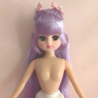 エコネコだいすきリカちゃん　本体　パンツ　ヘアアクセのみ(人形)