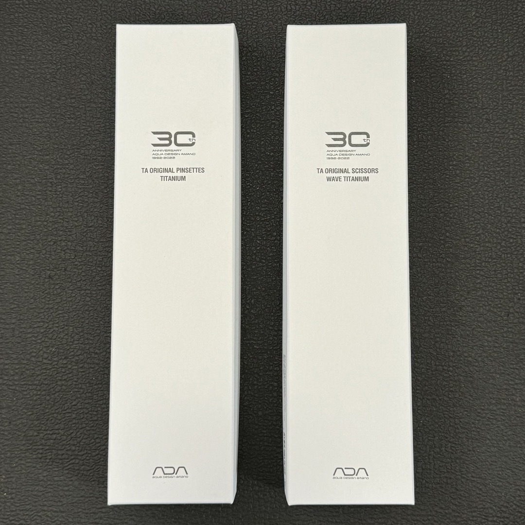 新品ADA 30周年 限定TAオリジナルシザーズ ウェーブ ピンセット