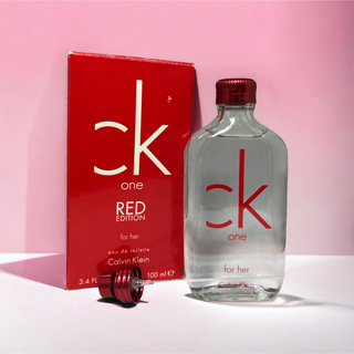 CK one RED シーケーワン for her EDT 100ml(香水(女性用))