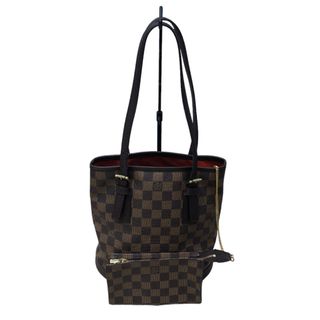 ルイヴィトン(LOUIS VUITTON)の　ルイ・ヴィトン LOUIS VUITTON マレ N42240 ブラウン ダミエキャンバス ダミエ ユニセックス ハンドバッグ(ハンドバッグ)