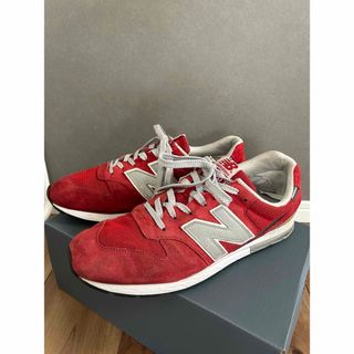 ニューバランス(New Balance)のニューバランス 996 メンズスニーカー 28.0 赤(スニーカー)