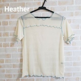 heather - Heather シアーメロートップス