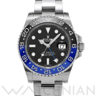 ROLEX - 中古 ロレックス ROLEX 116710BLNR ランダムシリアル ブラック メンズ 腕時計