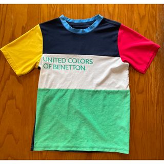 ユナイテッドカラーズオブベネトン(UNITED COLORS OF BENETTON.)のベネトン　 カラフル　Tシャツ　140cm(Tシャツ/カットソー)