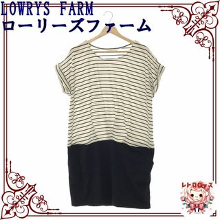 ローリーズファーム(LOWRYS FARM)のLOWRYS FARM ローリーズファーム Tシャツ チュニック トップス 半袖(チュニック)