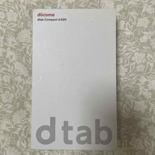 エヌティティドコモ(NTTdocomo)の⭐️ d tab Compact  （docomo タブレット）(タブレット)