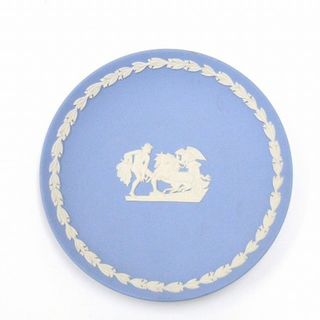 ウェッジウッド(WEDGWOOD)のウェッジウッド(WEDGWOOD) ジャスパー ブルー プレート 16.5cm 【中古】 A-18917(食器)