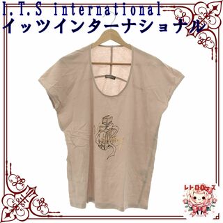 イッツインターナショナル(I.T.'S.international)のI.T.S international イッツインターナショナル Tシャツ(Tシャツ(半袖/袖なし))