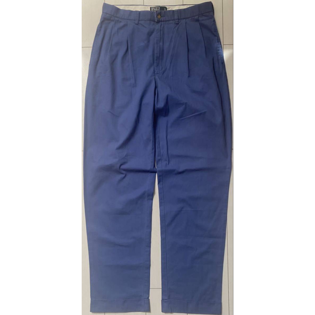 POLO RALPH LAUREN - 美品 90s POLO CHINO HAMMOND 2タック POLO RALPH LAUREN - 美品 90s POLO CHINO HAMMOND 2タック