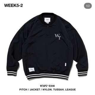 ダブルタップス(W)taps)のWtaps PITCH NYLON. TUSSAH. LEAGUE 3 L(ナイロンジャケット)