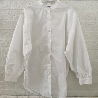 長袖ホワイトシャツ(シャツ/ブラウス(長袖/七分))