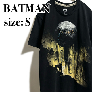 ディーシー(DC)のBATMAN バットマン シルエット ムービー ポスター キャラ DCコミックス(Tシャツ/カットソー(半袖/袖なし))