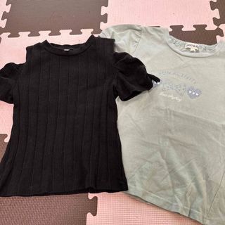 ジーユー(GU)のTシャツ　２枚セット(Tシャツ/カットソー)