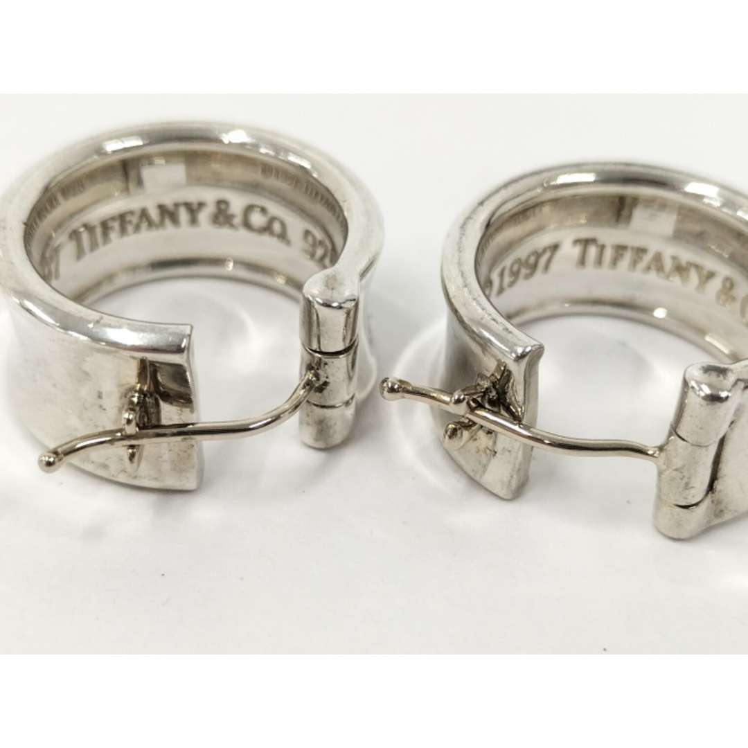 Tiffany & Co. - TIFFANY&Co. ピアス フープ 1837 ロゴ SV925 Tiffany & Co. - TIFFANY&Co. ピアス フープ 1837 ロゴ SV925