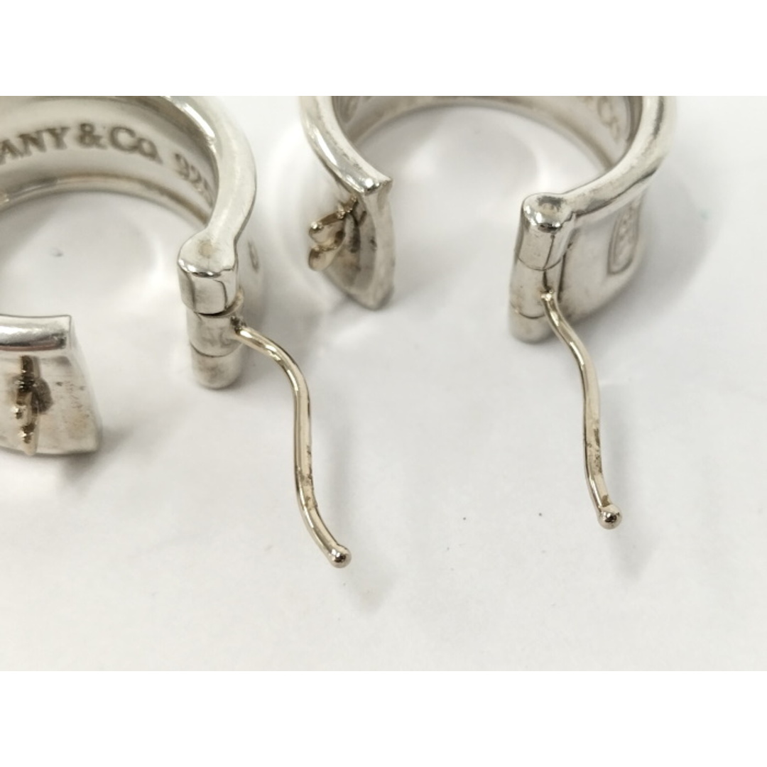 Tiffany & Co. - TIFFANY&Co. ピアス フープ 1837 ロゴ SV925 Tiffany & Co. - TIFFANY&Co. ピアス フープ 1837 ロゴ SV925