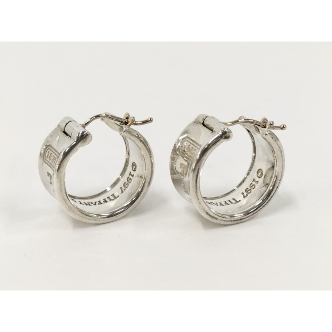 Tiffany & Co. - TIFFANY&Co. ピアス フープ 1837 ロゴ SV925 Tiffany & Co. - TIFFANY&Co. ピアス フープ 1837 ロゴ SV925