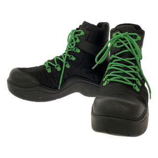 Bottega Veneta - 【美品】  BOTTEGA VENETA / ボッテガヴェネタ | Puddle Bomber Boots / パドル アングル ブーツ | 42 | black /green | メンズ