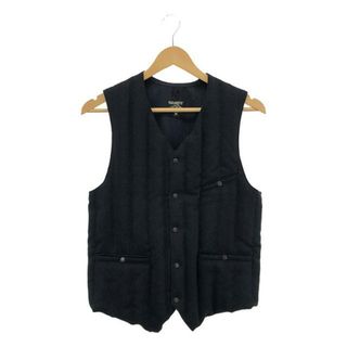 Rocky Mountain Featherbed - 【美品】  Rocky Mountain Featherbed / ロッキーマウンテンフェザーベッド | SYN TWEED DOWN VEST ヘリンボーン ツイード ダウンベスト | 36 | ネイビー | メンズ