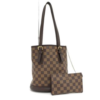 ルイヴィトン(LOUIS VUITTON)のLOUIS VUITTON マレ トートバッグ ダミエ レザー エベヌ ブラウン(トートバッグ)