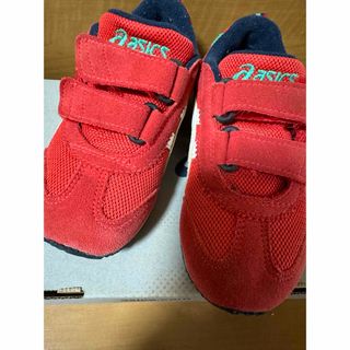 アシックス(asics)のasics アイダホMINI Ⅱ レッド 16.0cm(スニーカー)